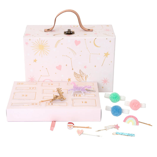 Hair Accessories Advent Calendar Suitcase