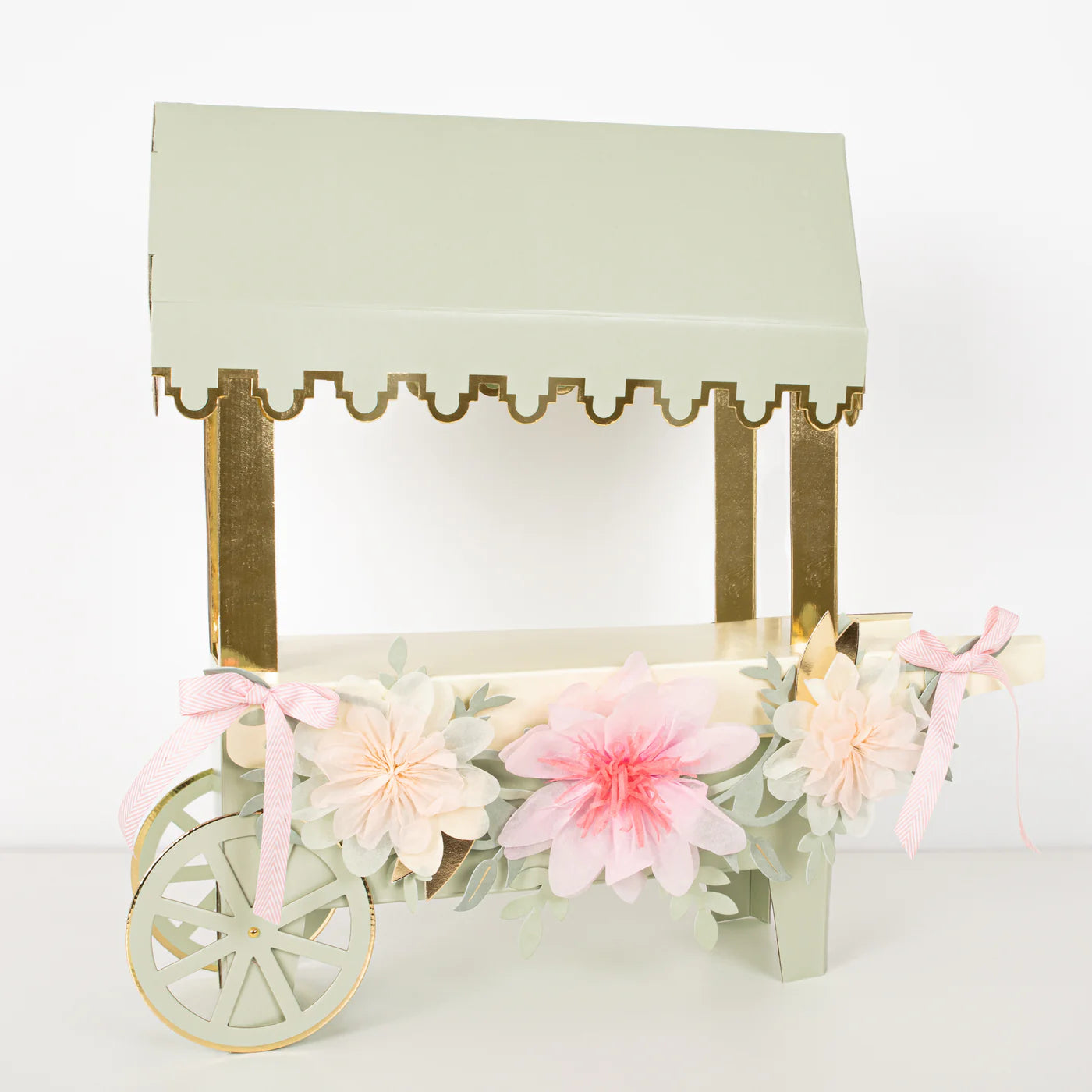 Ladurée Paris Macaron Cart Centerpiece