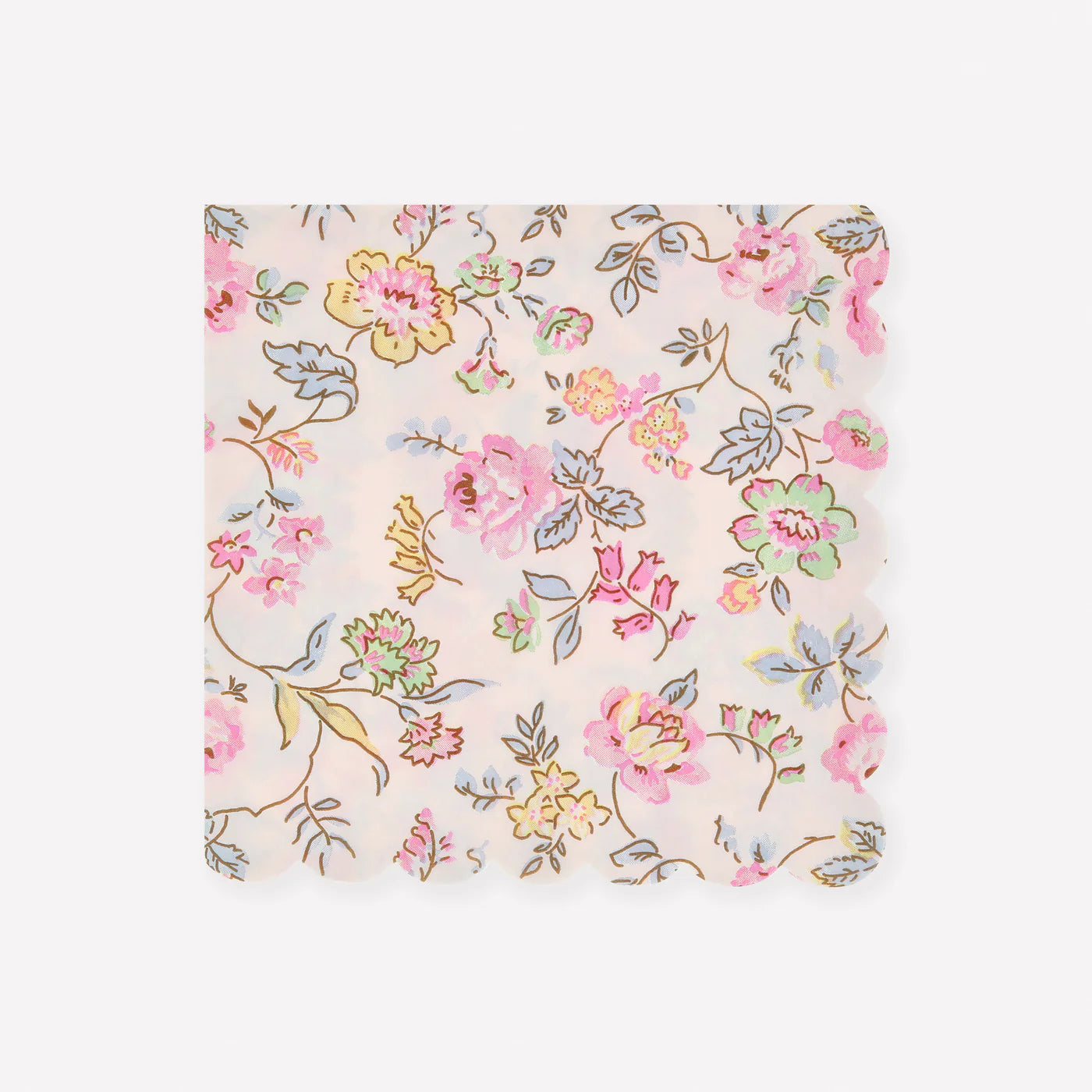 Pink Chintz Large Napkins