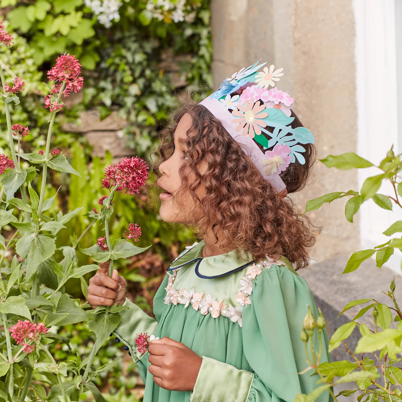 Paper Flower Headdress