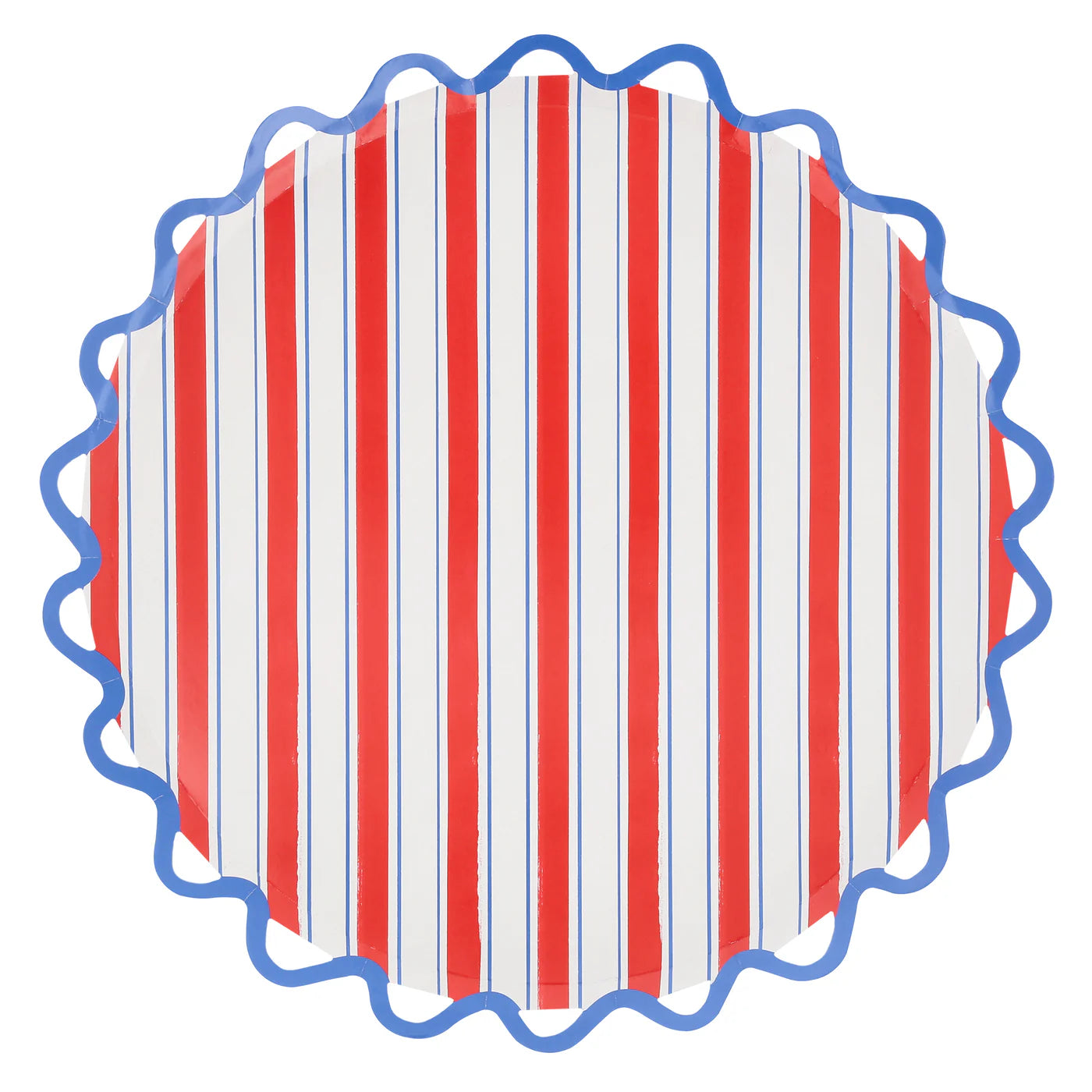 Nautical Striped Dinner Plates