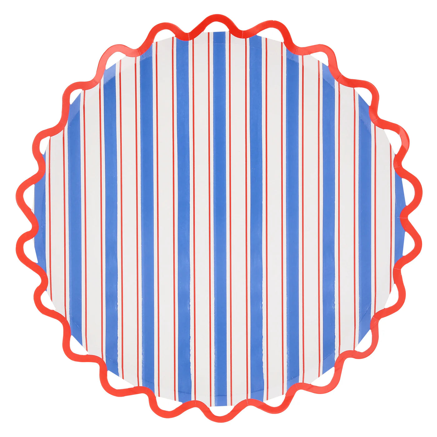 Nautical Striped Dinner Plates