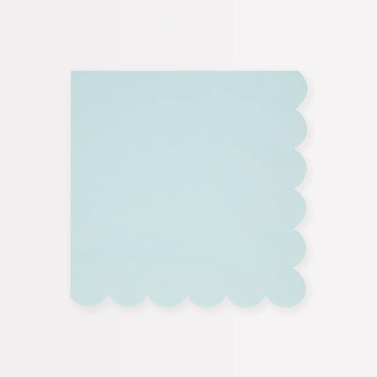 Summer Sky Blue Large Napkins