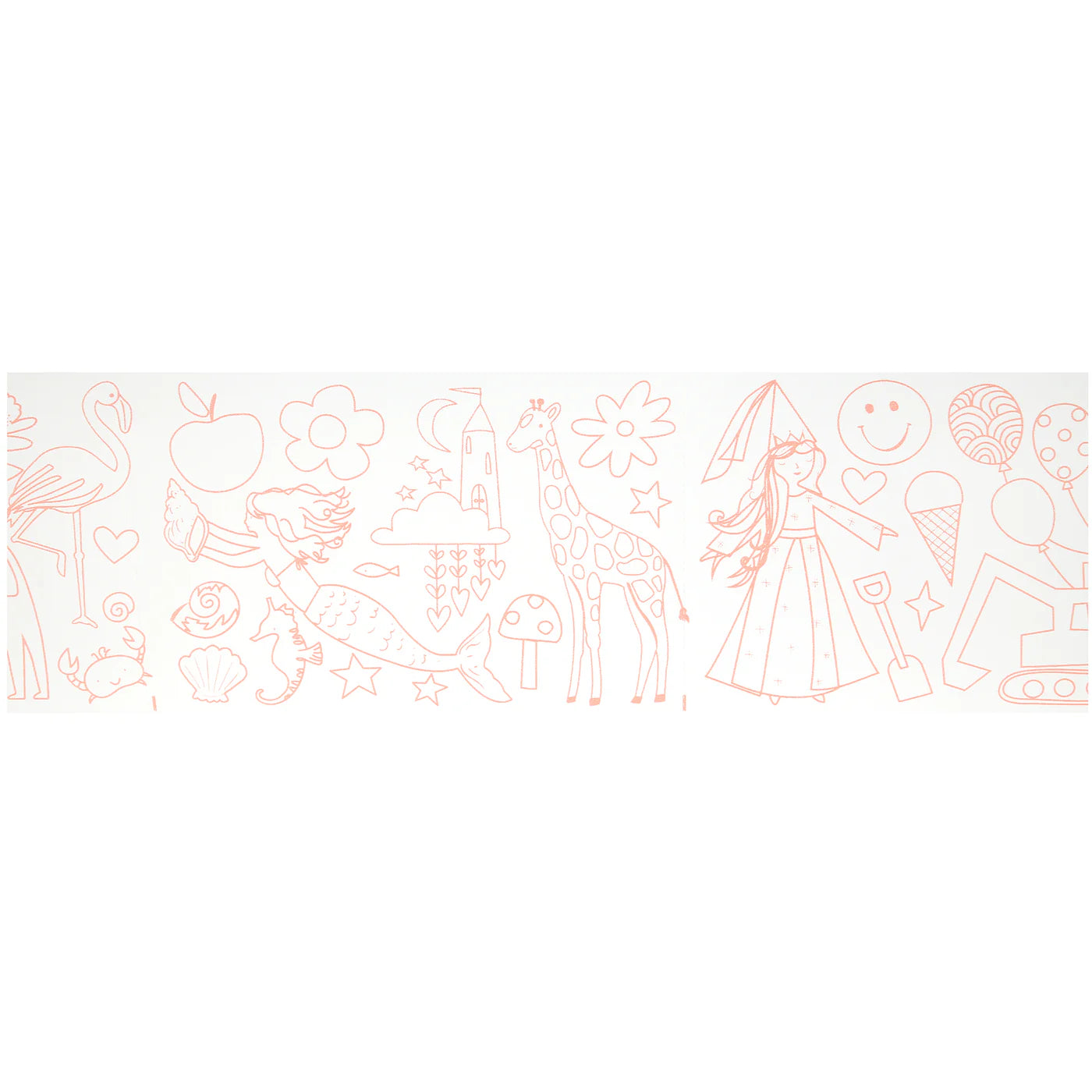 Happy Icons Coloring Roll