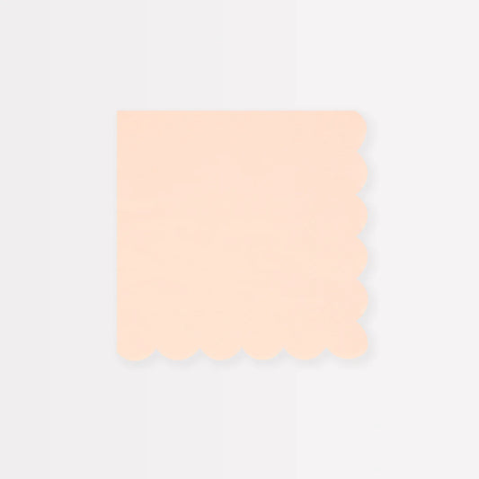 Ballet Slipper Pink Small Napkins