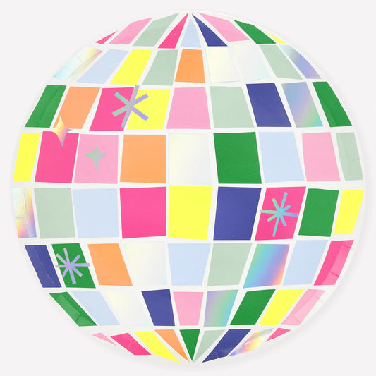 Disco Ball Large Plates