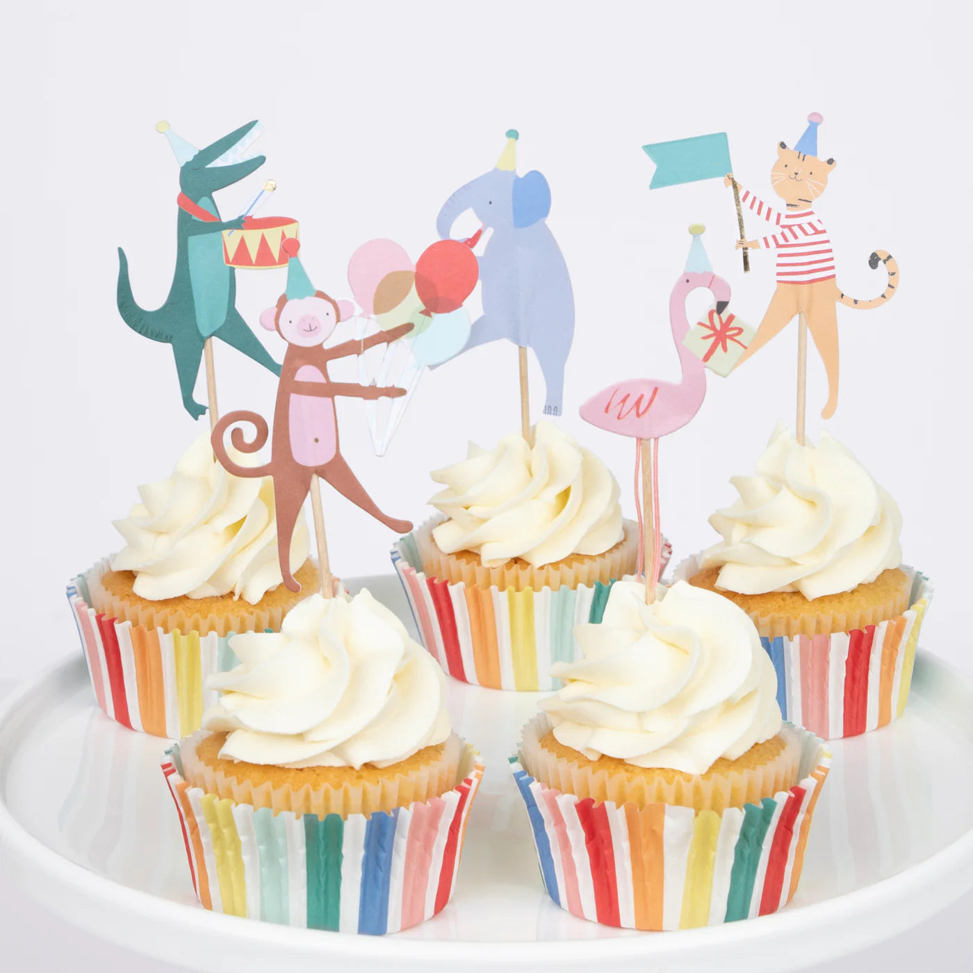 Animal Parade Cupcake Kit