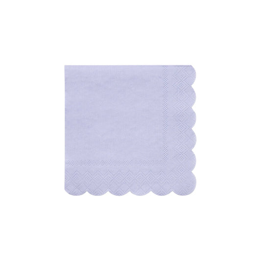 Small Soft Lilac Paper Napkins