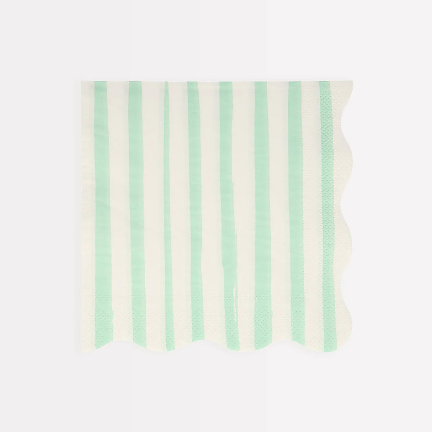 Mint Stripe Large Napkins