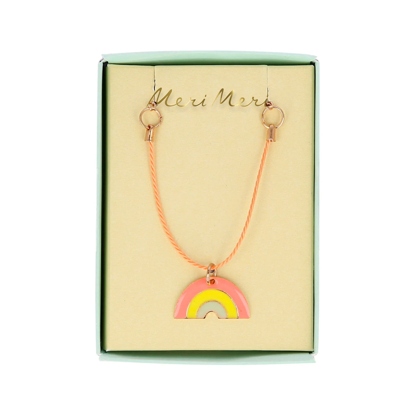 Enamel Rainbow Necklace