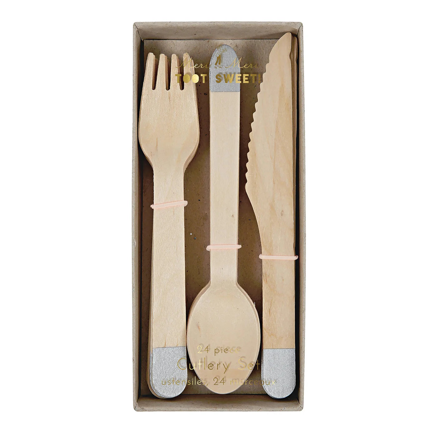 Wooden Cutlery Set