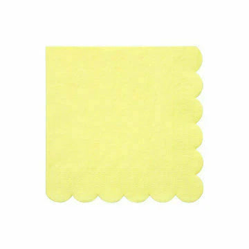 Pale Yellow Large Napkins