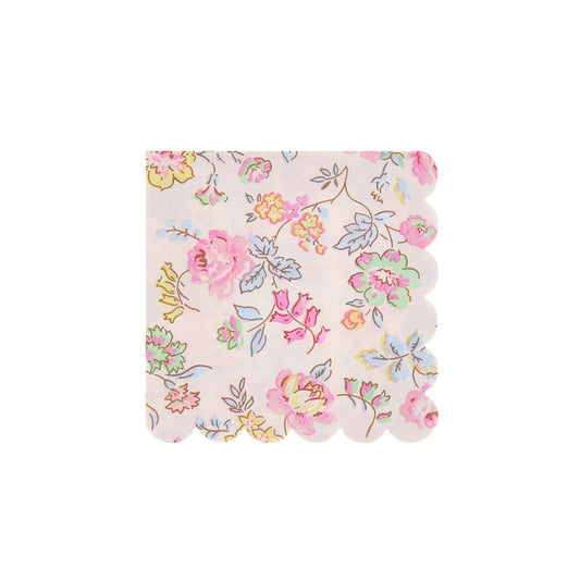Pink Chintz Small Napkins