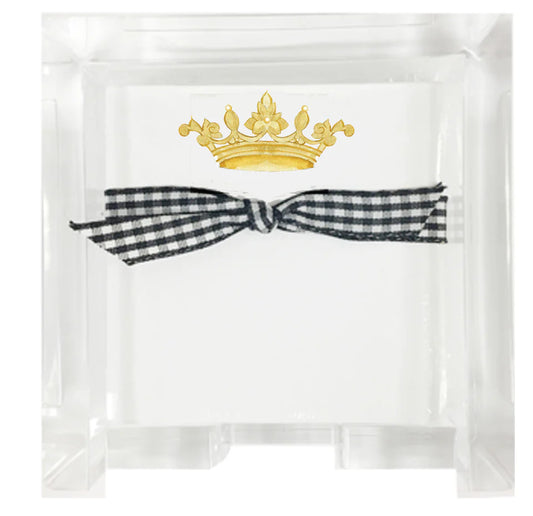 Mini Notes in Acrylic Box | Queen
