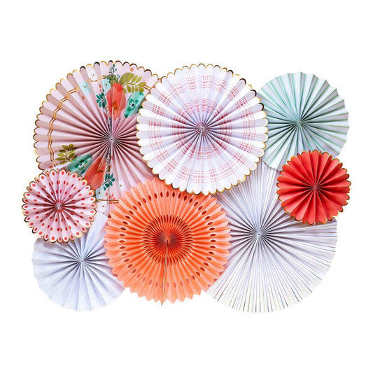 Garden Party Decorative Fans