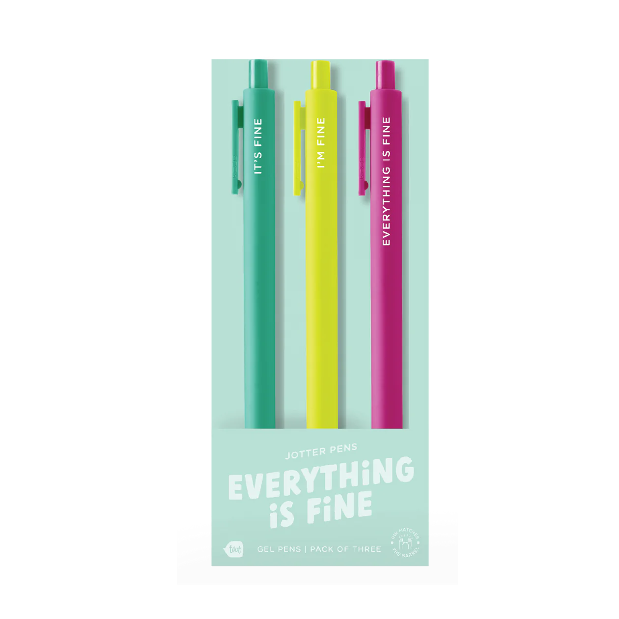 Jotter Pens 3-pack | Everything Is Fine