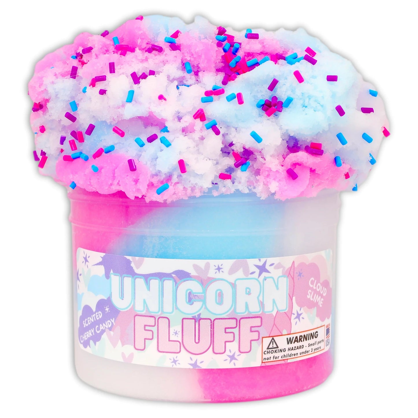 Unicorn Fluff Slime