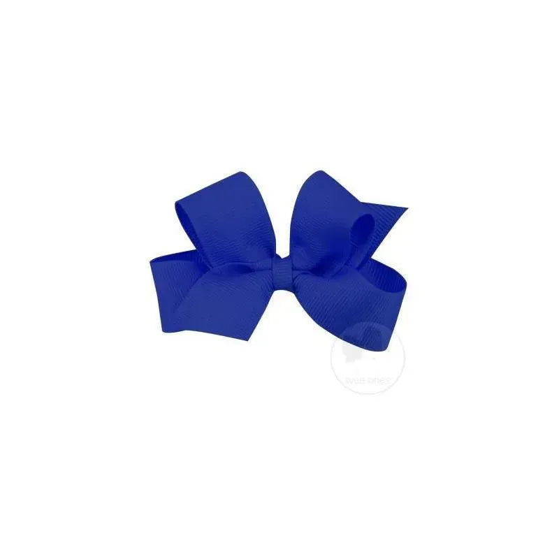 Mini Classic Grosgrain Hair Bow | Plain Wrap